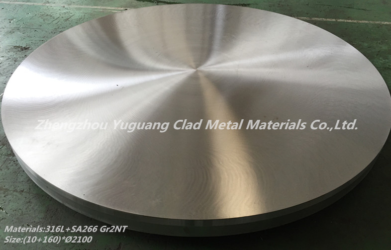 316L+SA266 Gr2NT Tubesheet