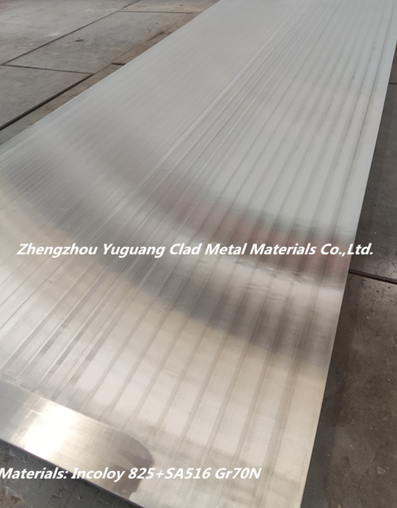 Incoloy 825/SA516 Gr70N Clad Plate