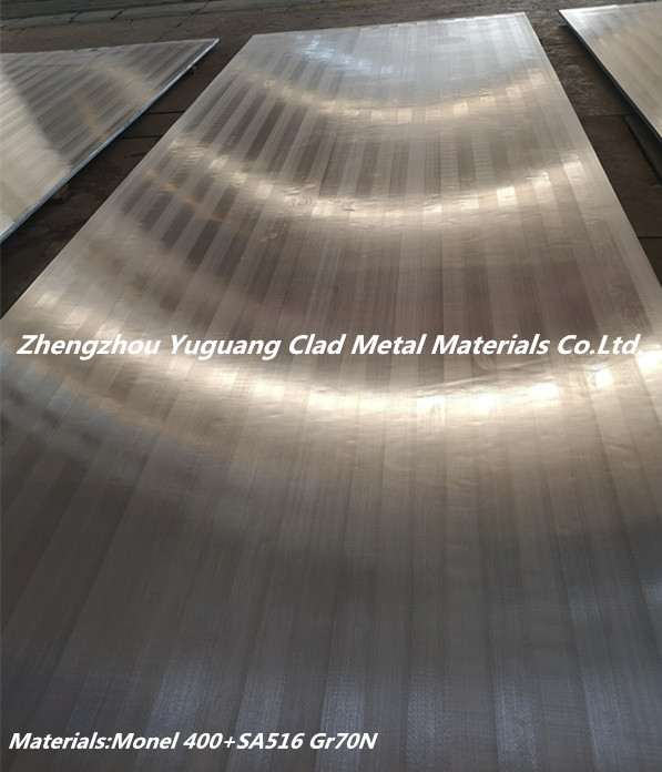 Monel 400/Steel SA516 Gr70N Clad Plate